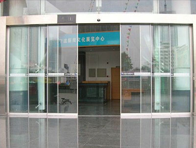 感應(yīng)自動(dòng)門工程案例